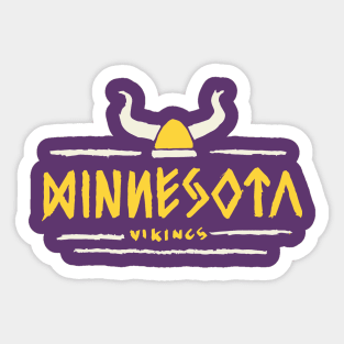 Minnesota Vikiiings 04 Sticker